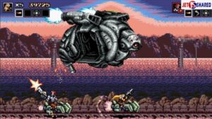 Blazing Chrome - A Puzzle/ Shooting Game